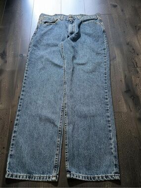 Levi’s 550 Relaxed Fit Jeans Light Wash W34 L30 Distressed Vintage Y2K Baggy